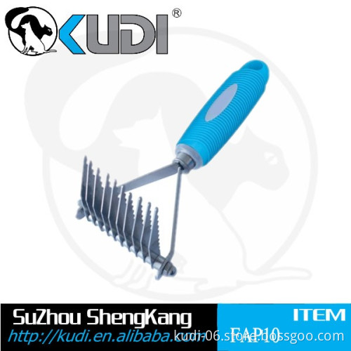 The best selling pet products plastic dematting dog brush FAP10